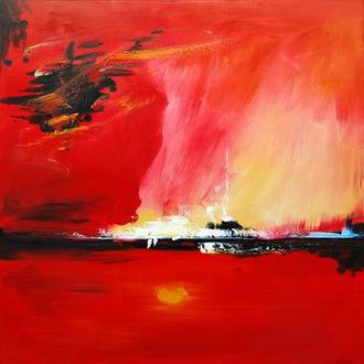 New View oil painting